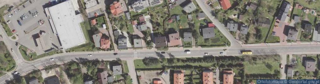 Zdjęcie satelitarne Szarych Szeregów ul.
