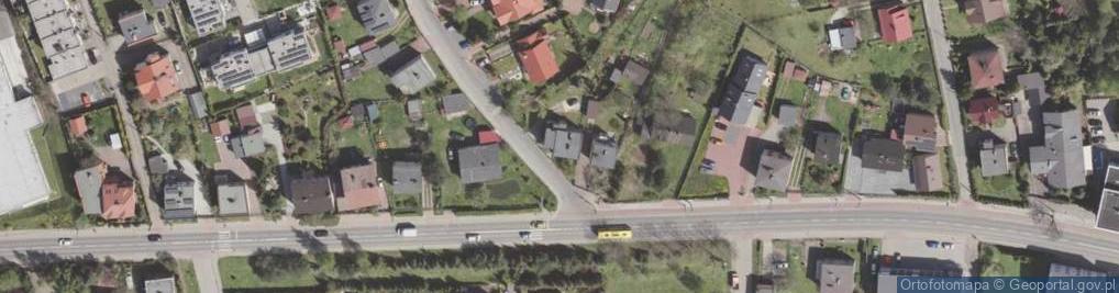 Zdjęcie satelitarne Szarych Szeregów ul.