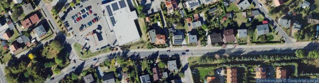 Zdjęcie satelitarne Szarych Szeregów ul.