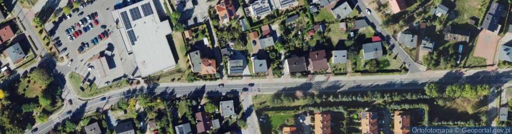 Zdjęcie satelitarne Szarych Szeregów ul.