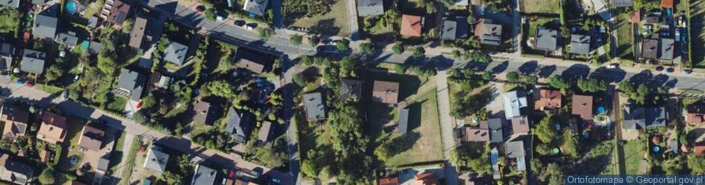 Zdjęcie satelitarne Szarych Szeregów ul.