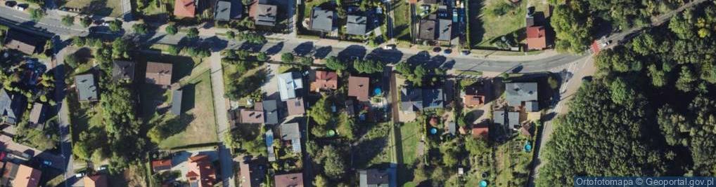 Zdjęcie satelitarne Szarych Szeregów ul.