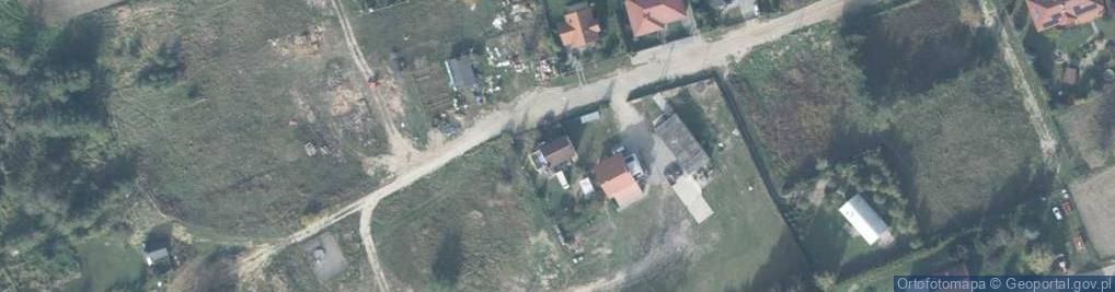 Zdjęcie satelitarne Szmaragdowa ul.