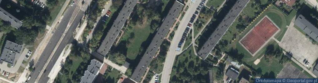 Zdjęcie satelitarne Szkolna ul.