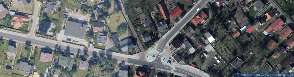 Zdjęcie satelitarne Szeroka ul.