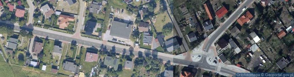 Zdjęcie satelitarne Szkolna ul.