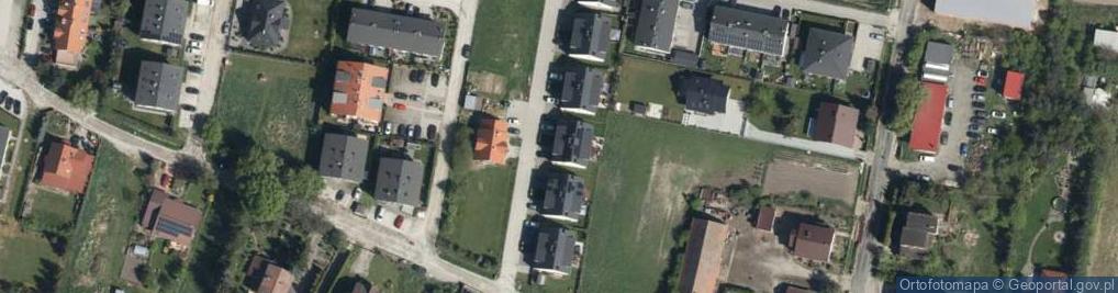 Zdjęcie satelitarne Szczęśliwa ul.