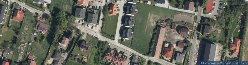 Zdjęcie satelitarne Szczęśliwa ul.