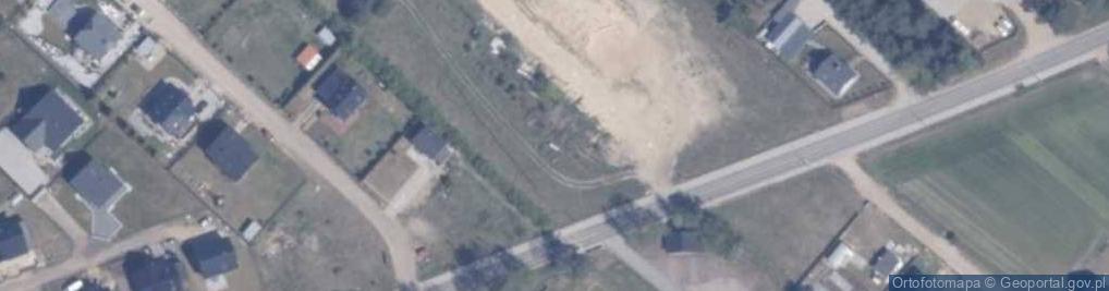 Zdjęcie satelitarne Szczęśliwa ul.