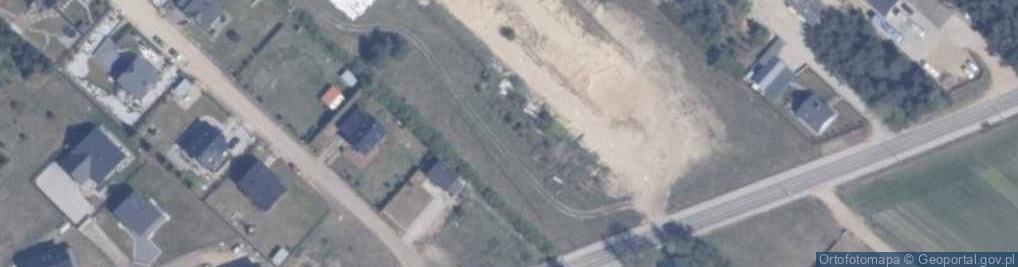 Zdjęcie satelitarne Szczęśliwa ul.