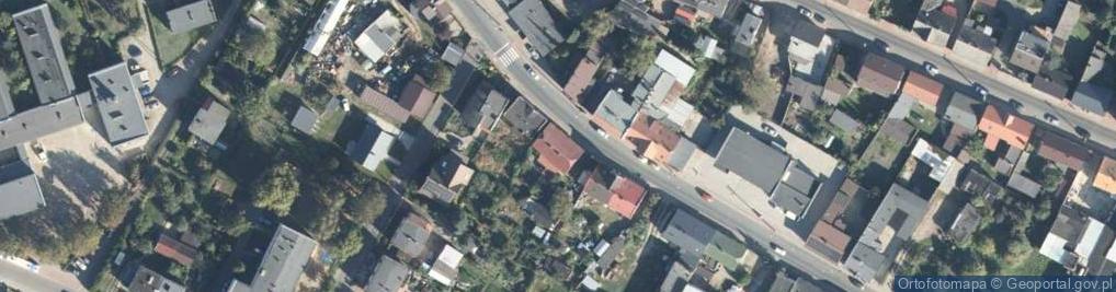 Zdjęcie satelitarne Szkolna ul.
