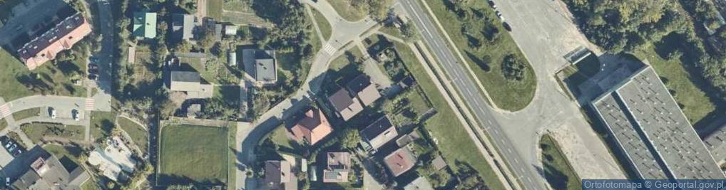 Zdjęcie satelitarne Szkolna ul.