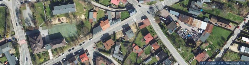 Zdjęcie satelitarne Szkolna ul.
