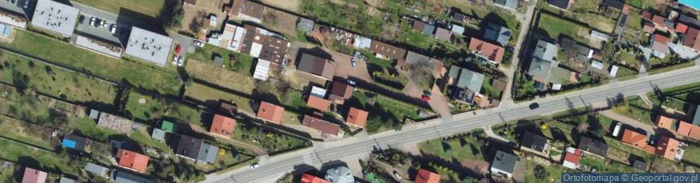 Zdjęcie satelitarne Szkolna ul.