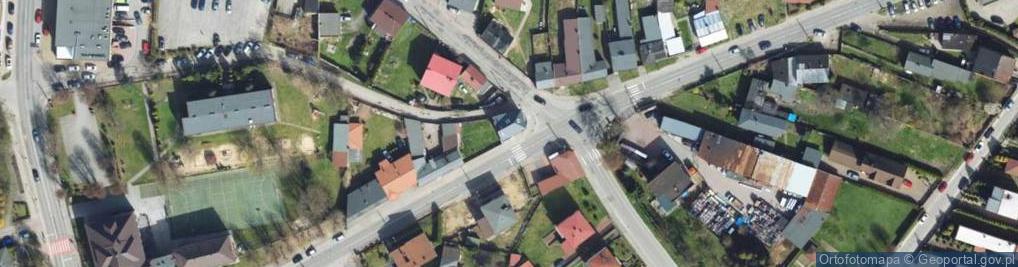 Zdjęcie satelitarne Szkolna ul.