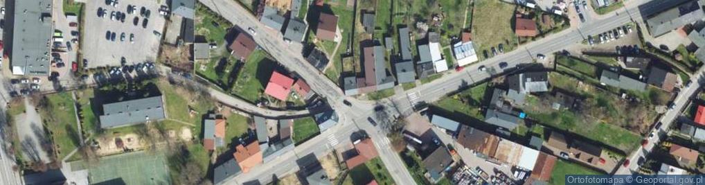 Zdjęcie satelitarne Szkolna ul.