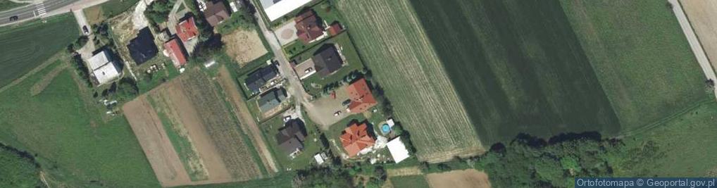 Zdjęcie satelitarne Szmaragdowa ul.