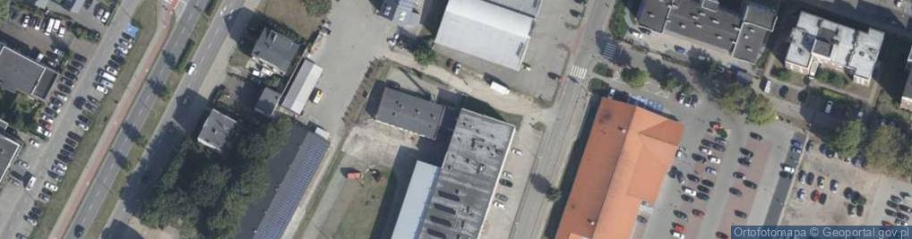 Zdjęcie satelitarne Szarych Szeregów ul.