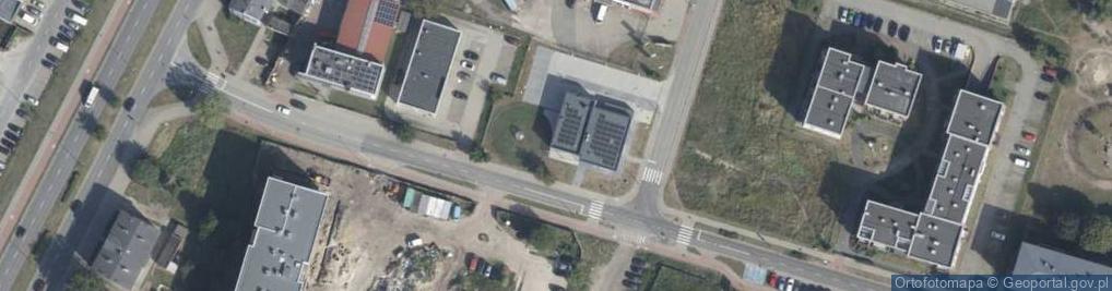 Zdjęcie satelitarne Szarych Szeregów ul.