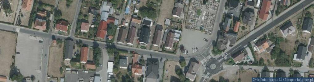 Zdjęcie satelitarne Szkolna ul.