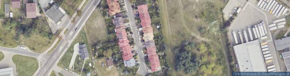 Zdjęcie satelitarne Szafirowa ul.