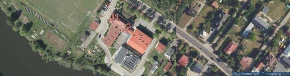 Zdjęcie satelitarne Szkolna ul.