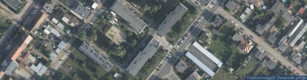 Zdjęcie satelitarne Szkolna ul.