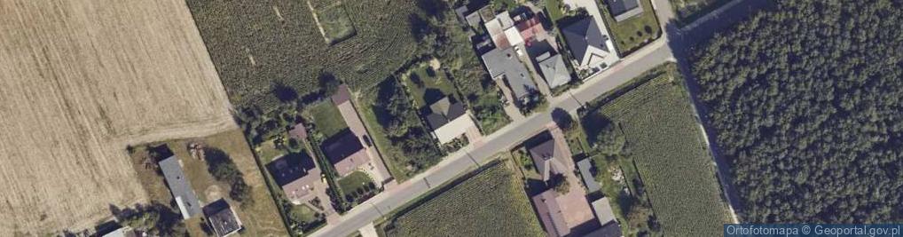 Zdjęcie satelitarne Szwedzka ul.
