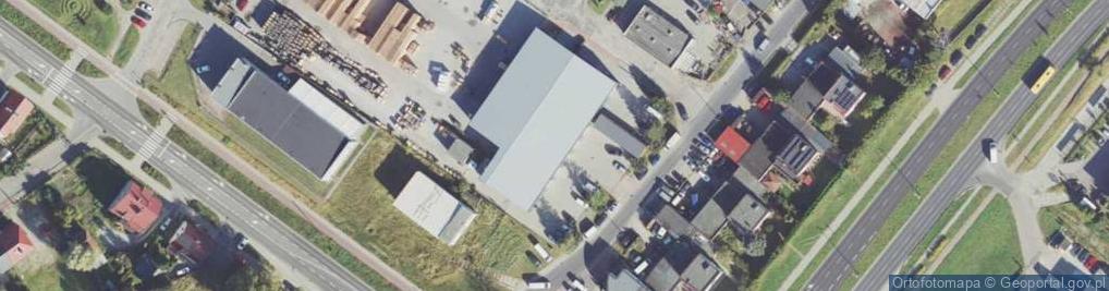 Zdjęcie satelitarne Szarych Szeregów ul.