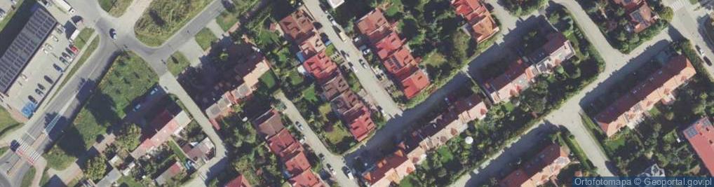 Zdjęcie satelitarne Szyprów ul.
