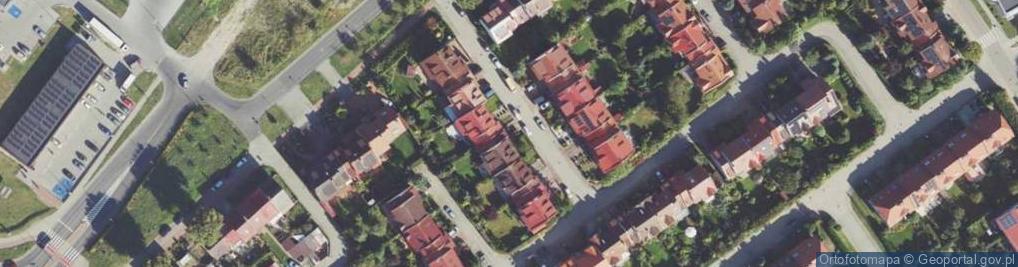 Zdjęcie satelitarne Szyprów ul.