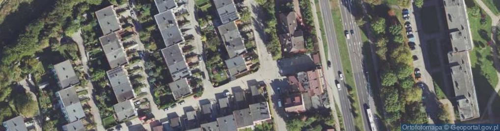 Zdjęcie satelitarne Szeregowa ul.