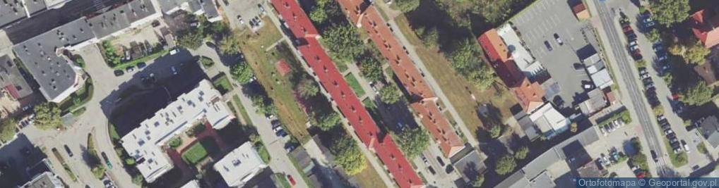Zdjęcie satelitarne Szeroka ul.