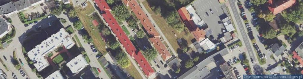 Zdjęcie satelitarne Szeroka ul.