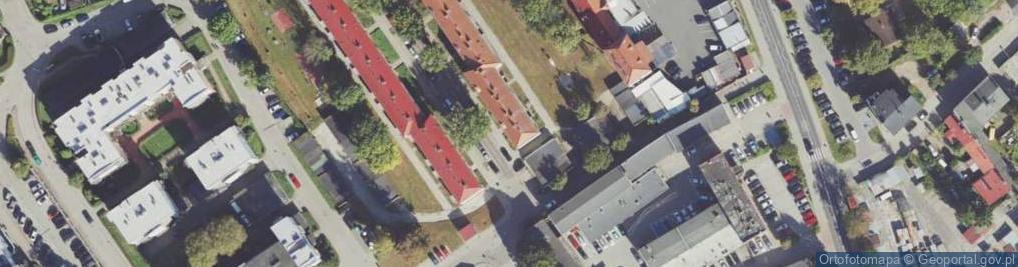 Zdjęcie satelitarne Szeroka ul.