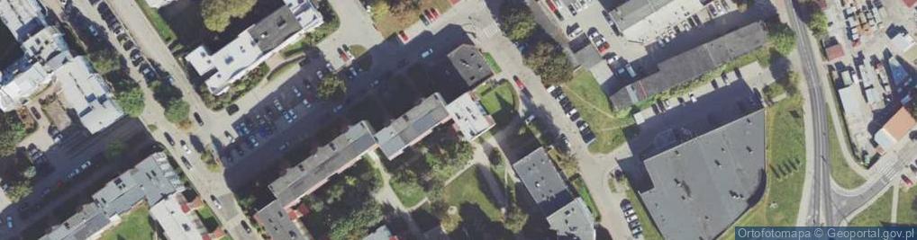 Zdjęcie satelitarne Szeroka ul.