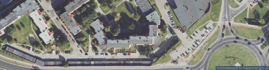 Zdjęcie satelitarne Szeroka ul.