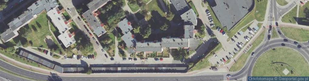Zdjęcie satelitarne Szeroka ul.