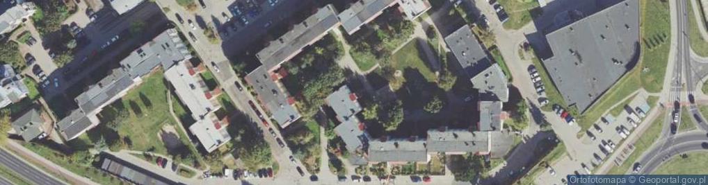 Zdjęcie satelitarne Szeroka ul.