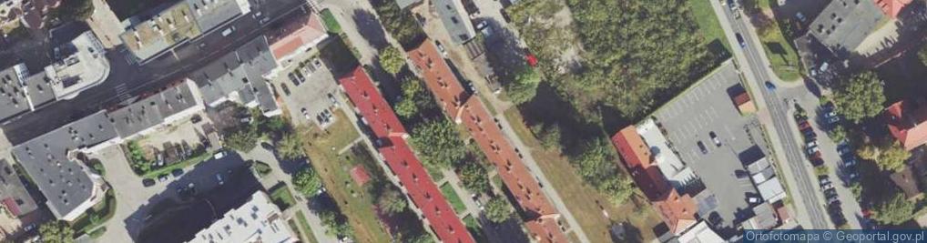 Zdjęcie satelitarne Szeroka ul.
