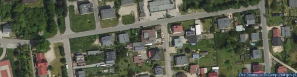 Zdjęcie satelitarne Szkolna ul.