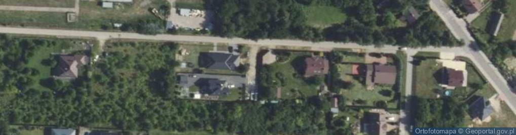 Zdjęcie satelitarne Szmaragdowa ul.