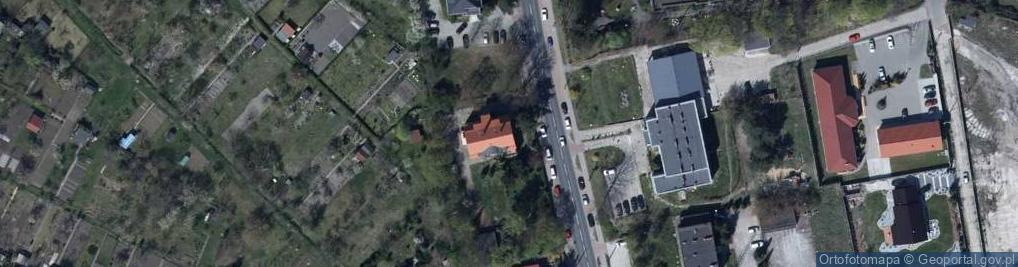 Zdjęcie satelitarne Szprotawska ul.
