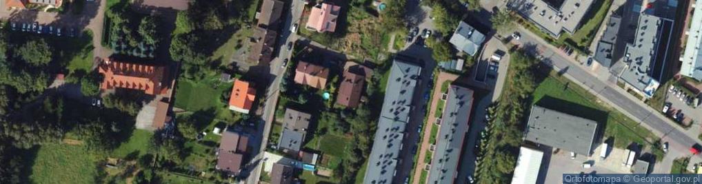 Zdjęcie satelitarne Szczygla ul.