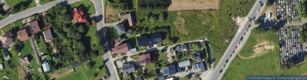 Zdjęcie satelitarne Szparagowa ul.