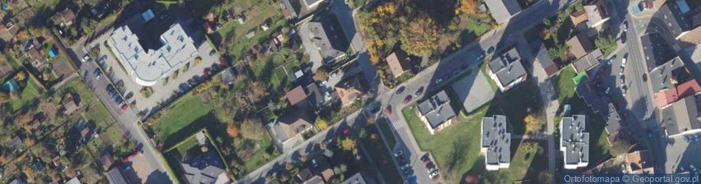 Zdjęcie satelitarne Szkolna ul.