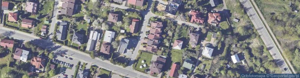 Zdjęcie satelitarne Szarych Szeregów ul.