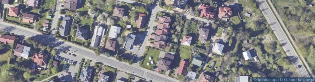 Zdjęcie satelitarne Szarych Szeregów ul.