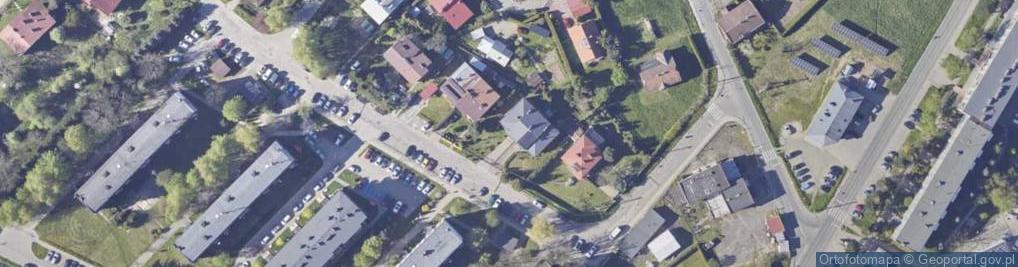 Zdjęcie satelitarne Szklarska ul.