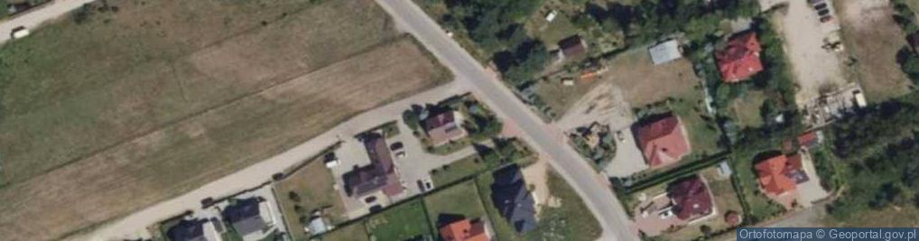 Zdjęcie satelitarne Szmaragdowa ul.